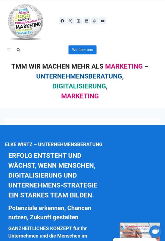 Webseite mit Content, Blog, CMS SSL-Verschlüsselung Paket Standard