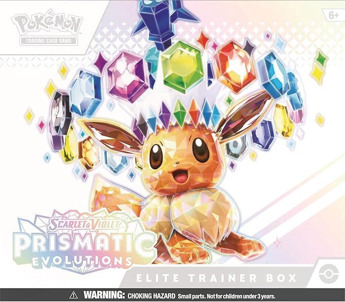 Pokemon Prismatic Evolutions Elite Trainer Box (ETB)