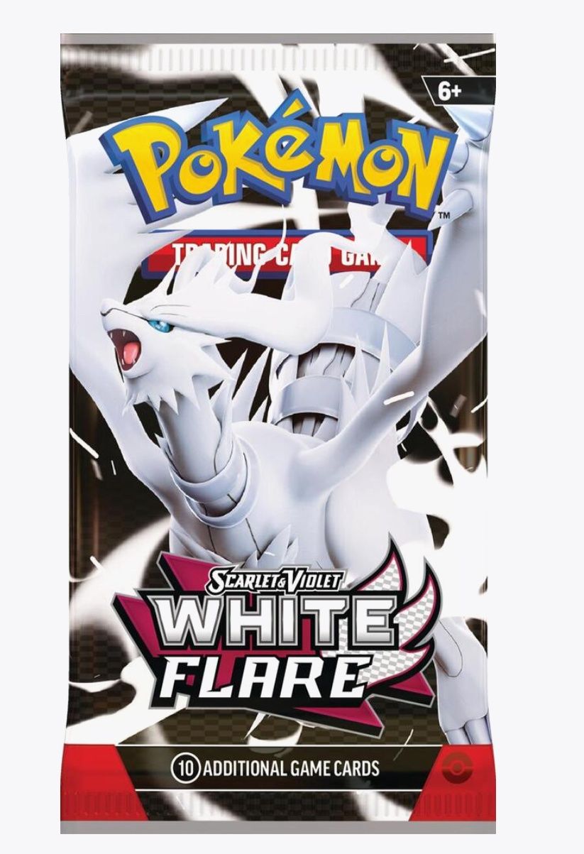 Pokemon Center: White Flare Booster Pack