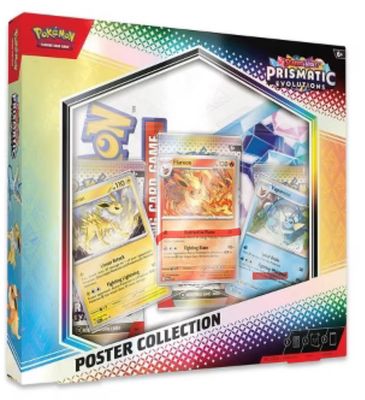 Pokemon TCG: Prismatic Evolutions Poster Collection