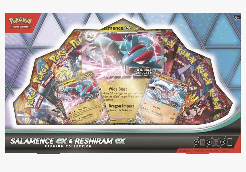 Pokemon TCG: Salamence Ex &amp; Reshiram EX