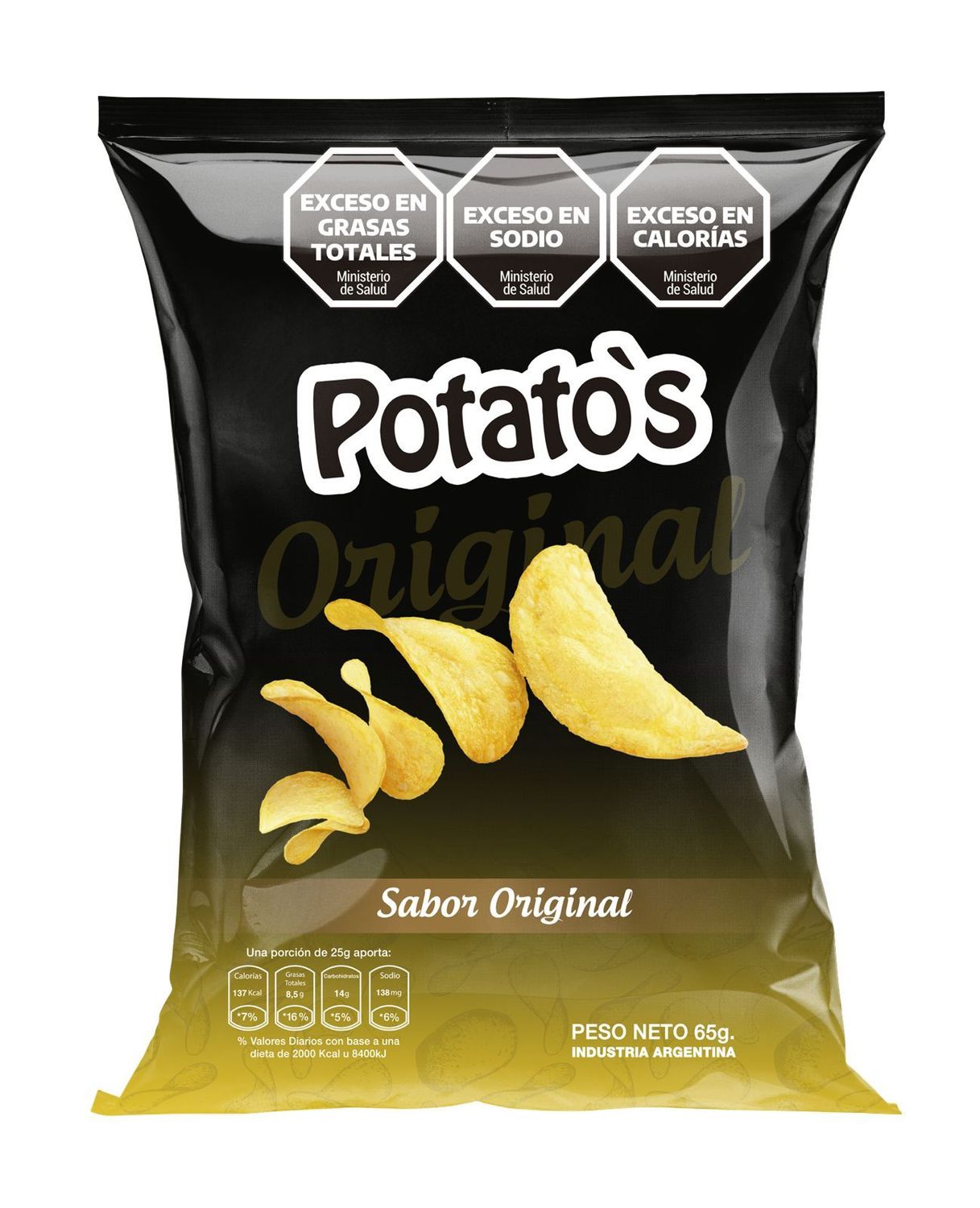 Papas Potatos sabor Original