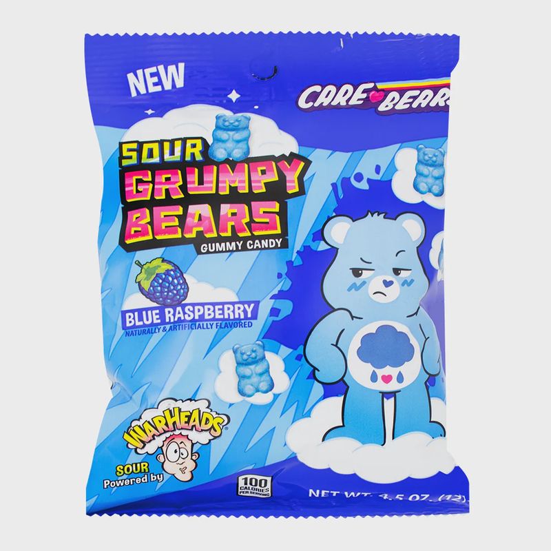 Warheads SOUR GRUMPY BEARS  - 4.5oz (127g) (USA)