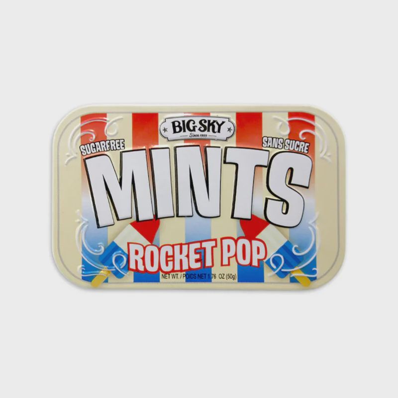 Big Sky - Sugar Free Mints - Rocket Pop Flavour 50g (Canada)