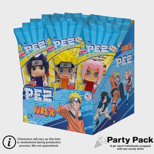 PEZ Blister Pack - Naruto Assortment 0.87oz (25g) (USA)