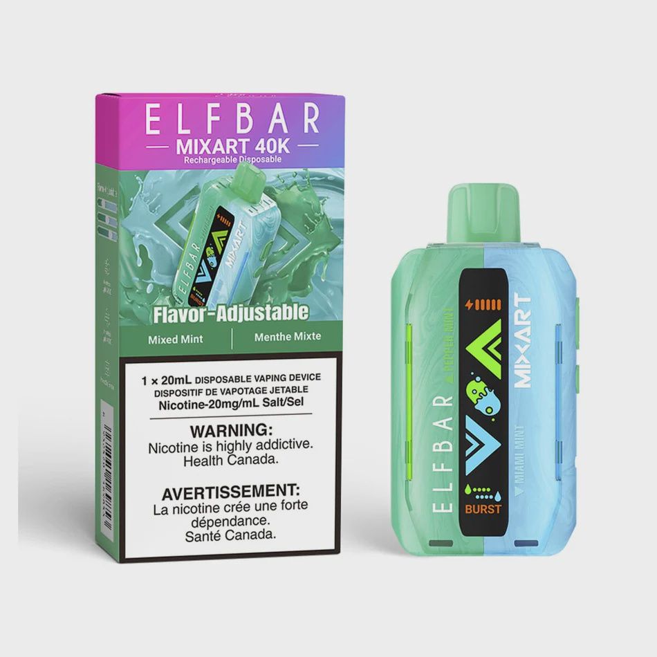 Elf Bar MixArt 40K Disposable Vape - (Mixed Mint)
