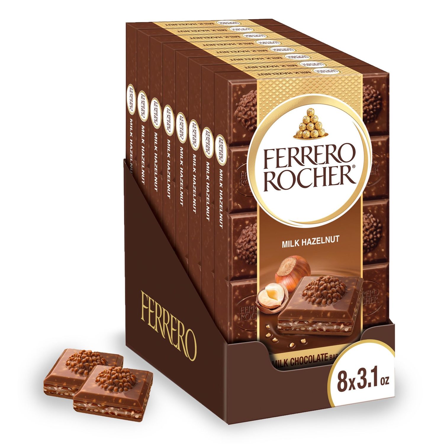 Ferrero Rocher Bars Milk Chocolate