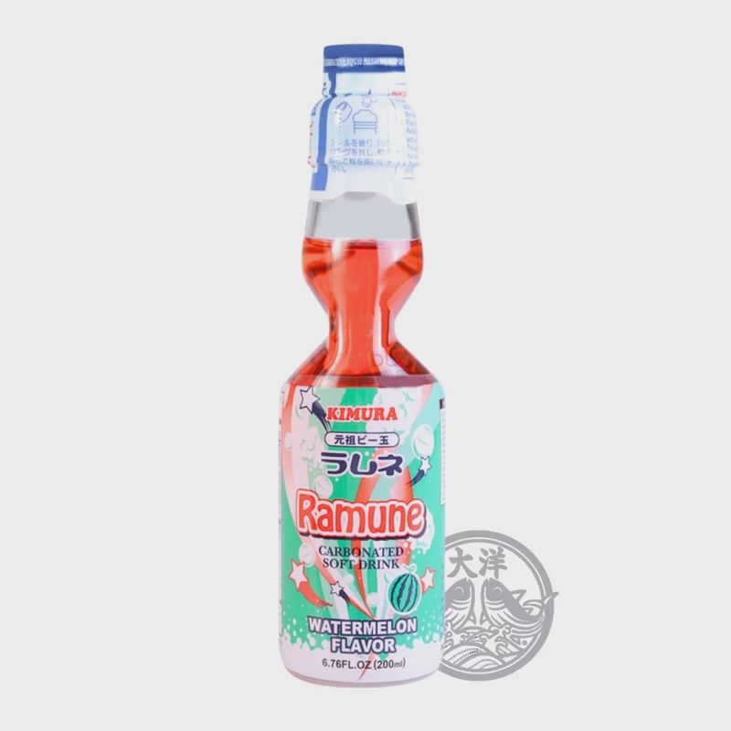 Kimura Ramune Watermelon 200mL