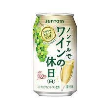 Suntory Non Alcohol White Sparking Wine 350mL