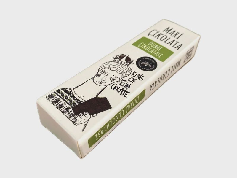 Vegan Bitter Dubai Chocolate – %70 Bitter Chocolate (42g)