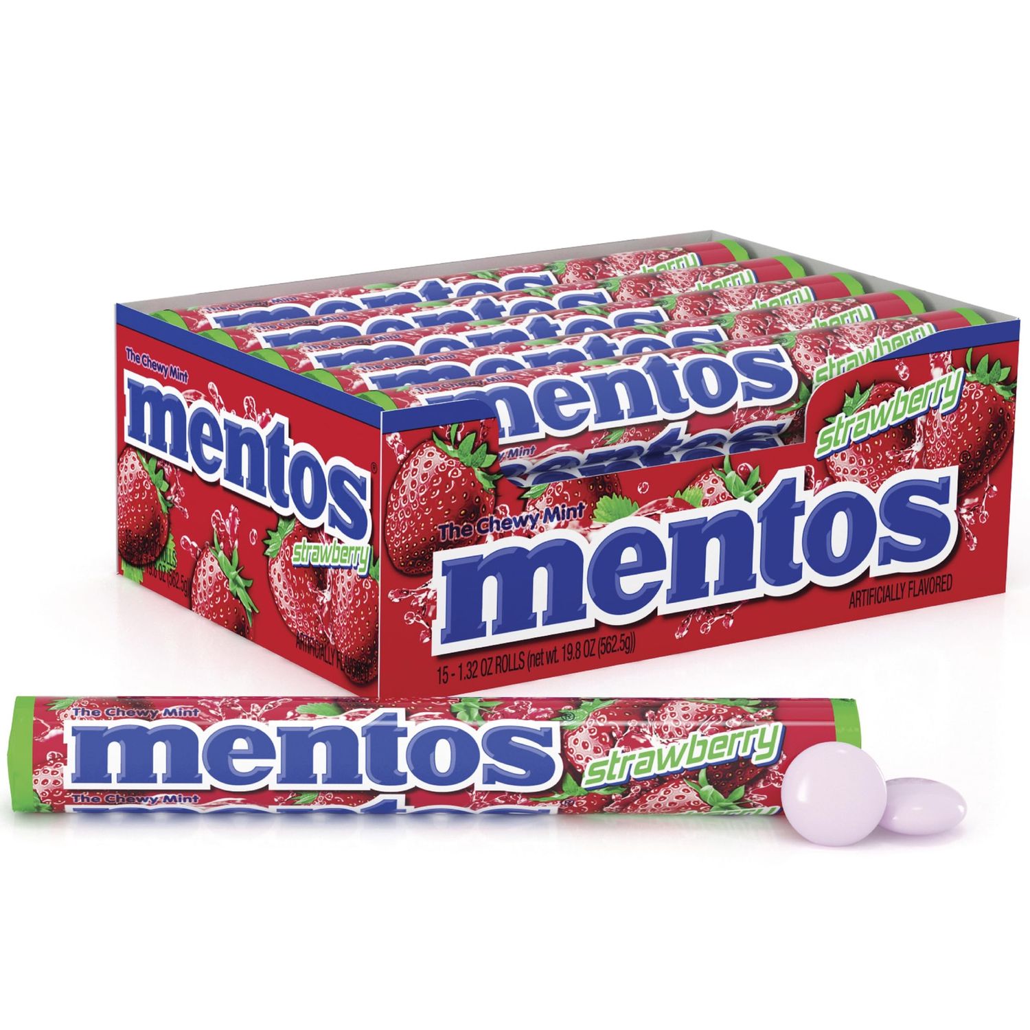 Mentos, FLAVOURS: Strawberry