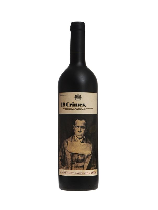 19 Crimes Cabernet Sauvignon 750 mL (14.5%)