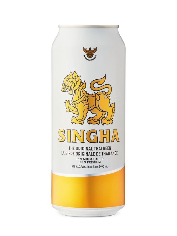 Singha Beer 490 mL (5%)