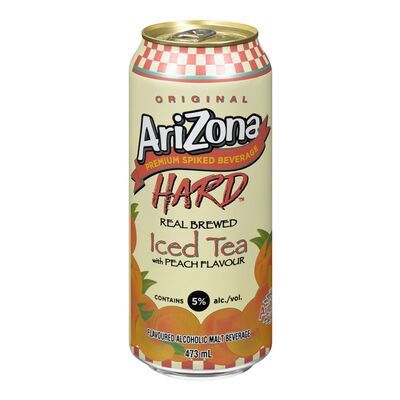 Arizona Hard Peach Iced Tea 473 mL (5%)