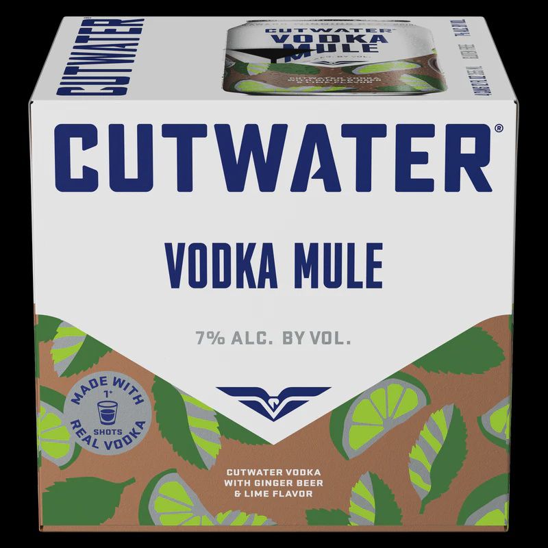 Cutwater Vodka Mule 4x355ml (7%)