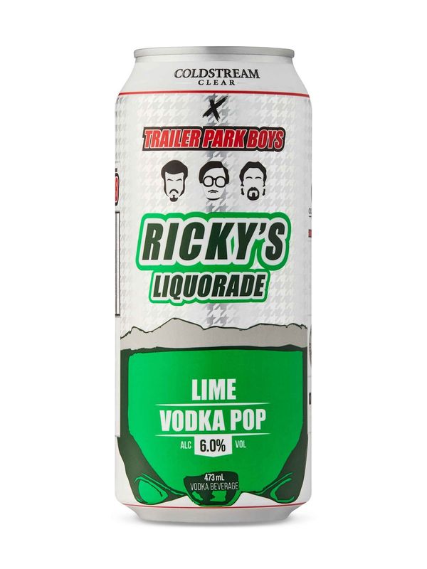Trailer Park Boys - Ricky&#39;s Lime Vodka Pop 473 mL (6%)