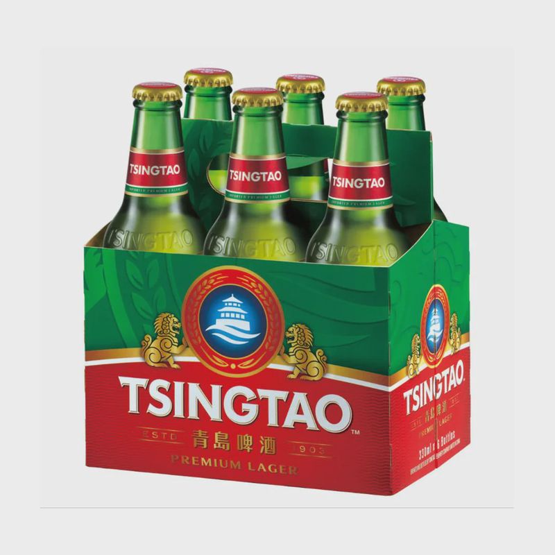 Tsingtao Beer 6 Pk-B 1980 mL (4.5%)
