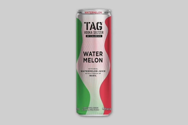 Tag Vodka Seltzer Watermelon 355 mL (4.5%)