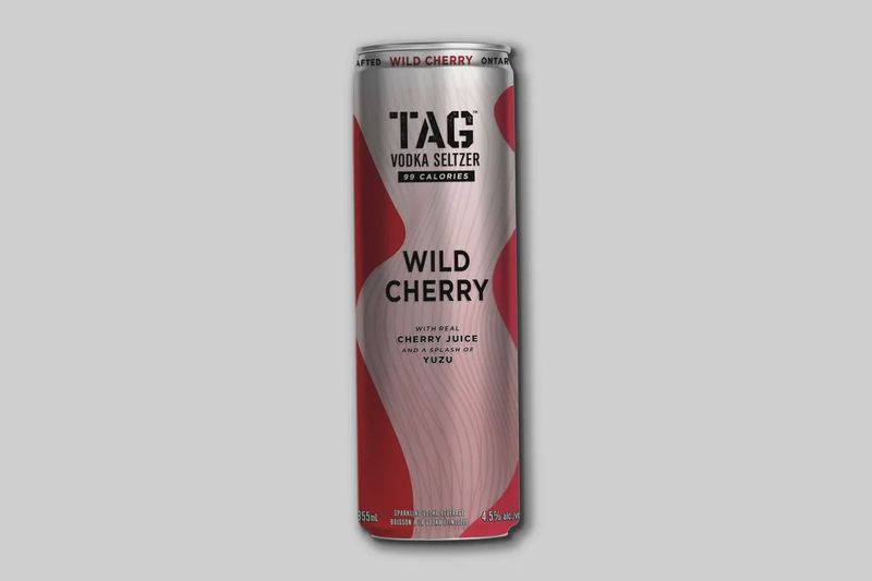 Tag Vodka Seltzer Wild Cherry 355 mL (4.5%)