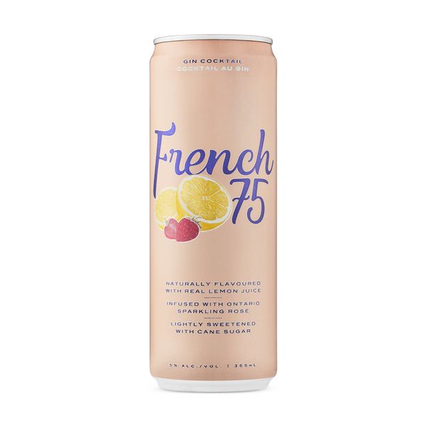 French 75 Gin Cocktail 355 mL (5%)