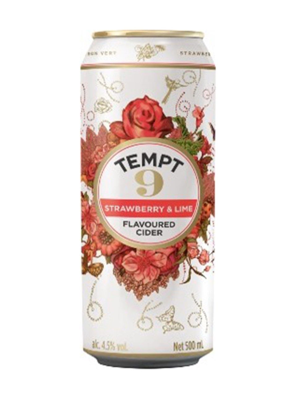 Tempt No. 9 Strawberry &amp; Lime Cider