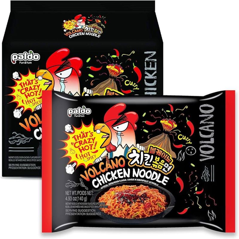 Paldo Volcano Chicken Noodle