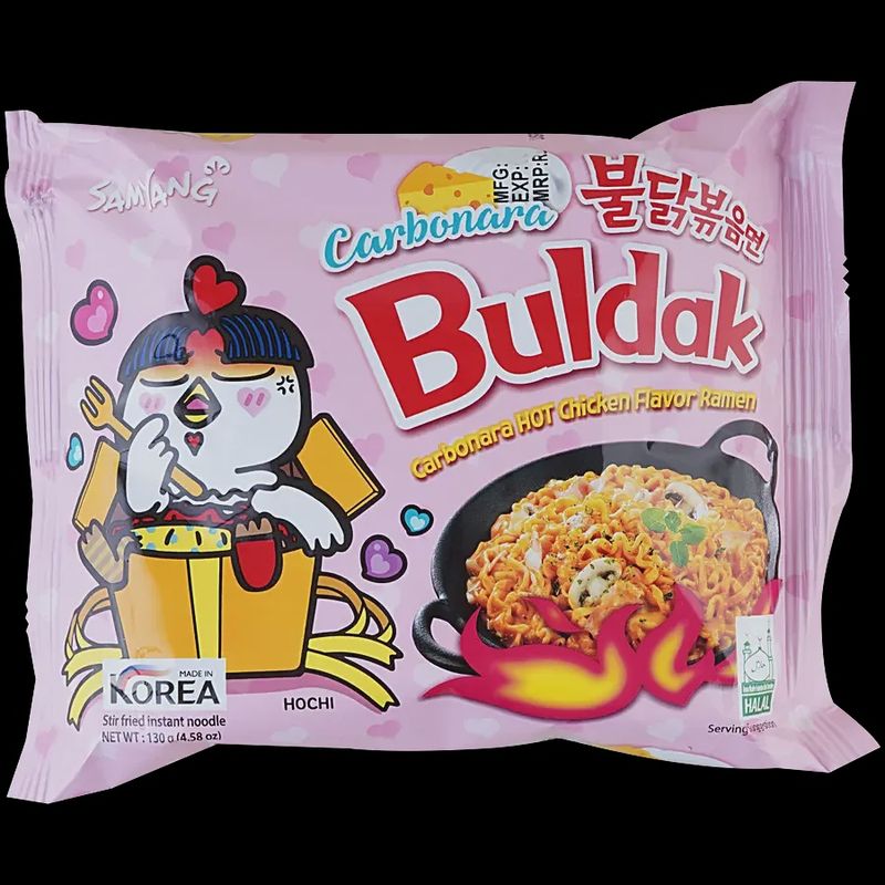 Buldak Spicy Chicken Carbonara (cheese)