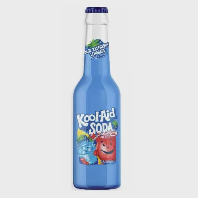 Koolaid Blue Raspberry Soda 12oz