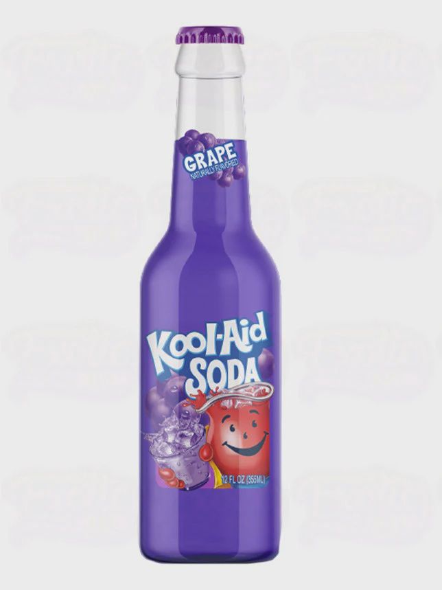 Koolaid Grape Soda 12oz/