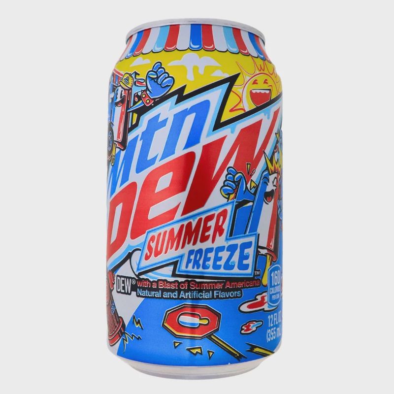 Mountain Dew Summer Freeze 355ml Mountain Dew Summer Freeze 355ml