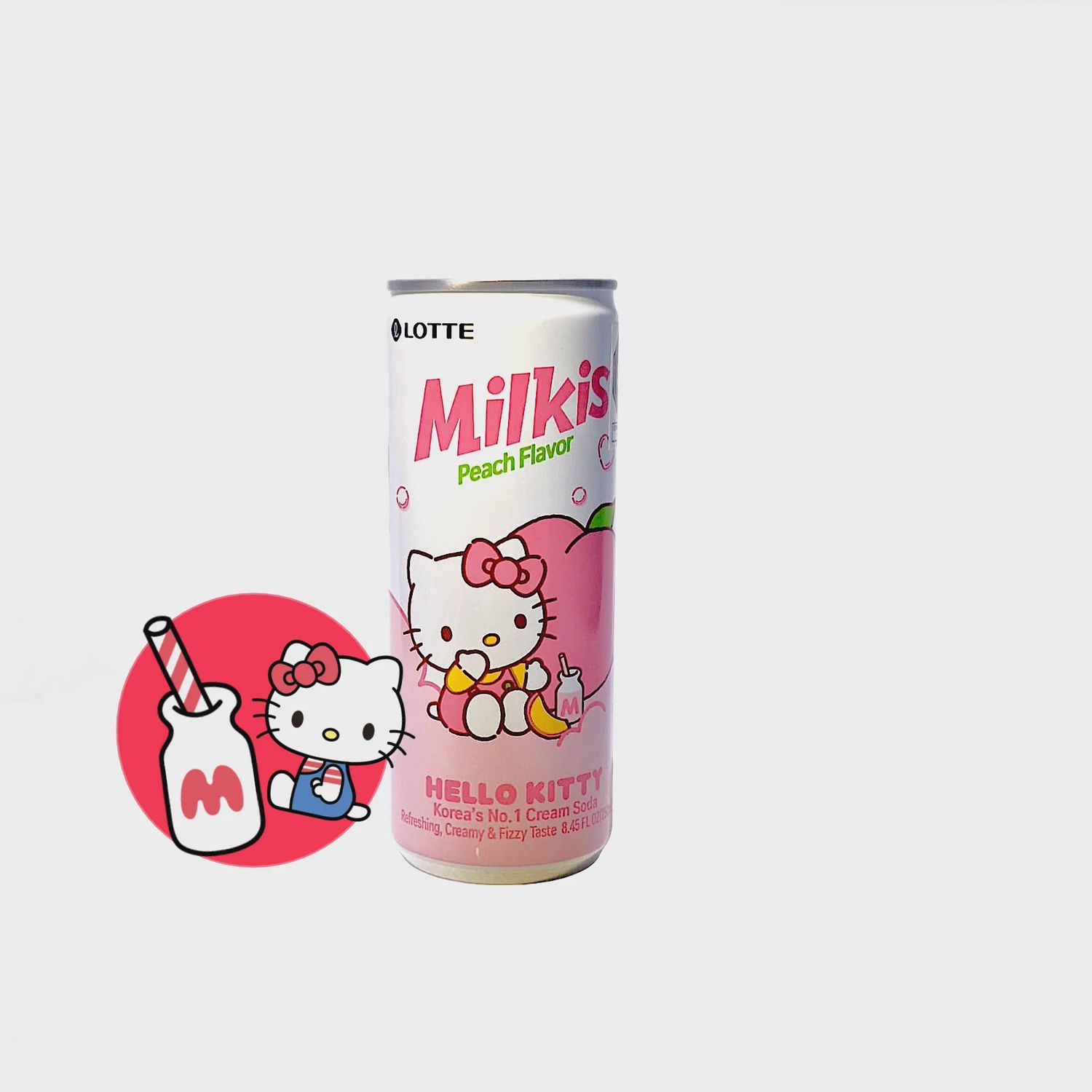 Lotte Milkis Peach 6ct / 250ml