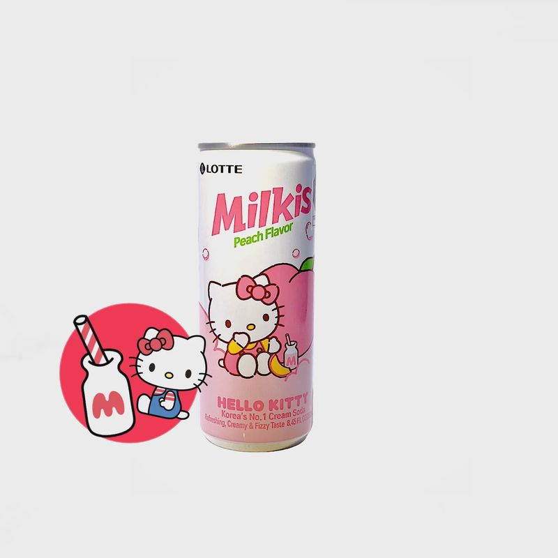 Lotte Milkis Peach 6ct / 250ml
