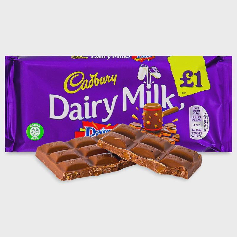 Cadbury Dairy Milk Daim 120g (Uk)