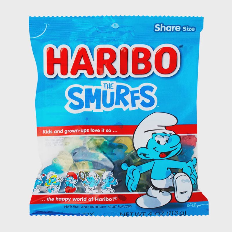 Haribo Smurfs 4oz