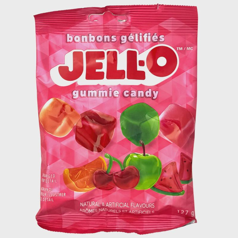 Jell-O Bonbons Cubes Gummy 127g
