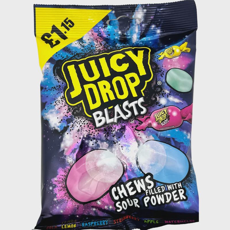 Bazooka Juicy Drop Blasts 120g (Uk)