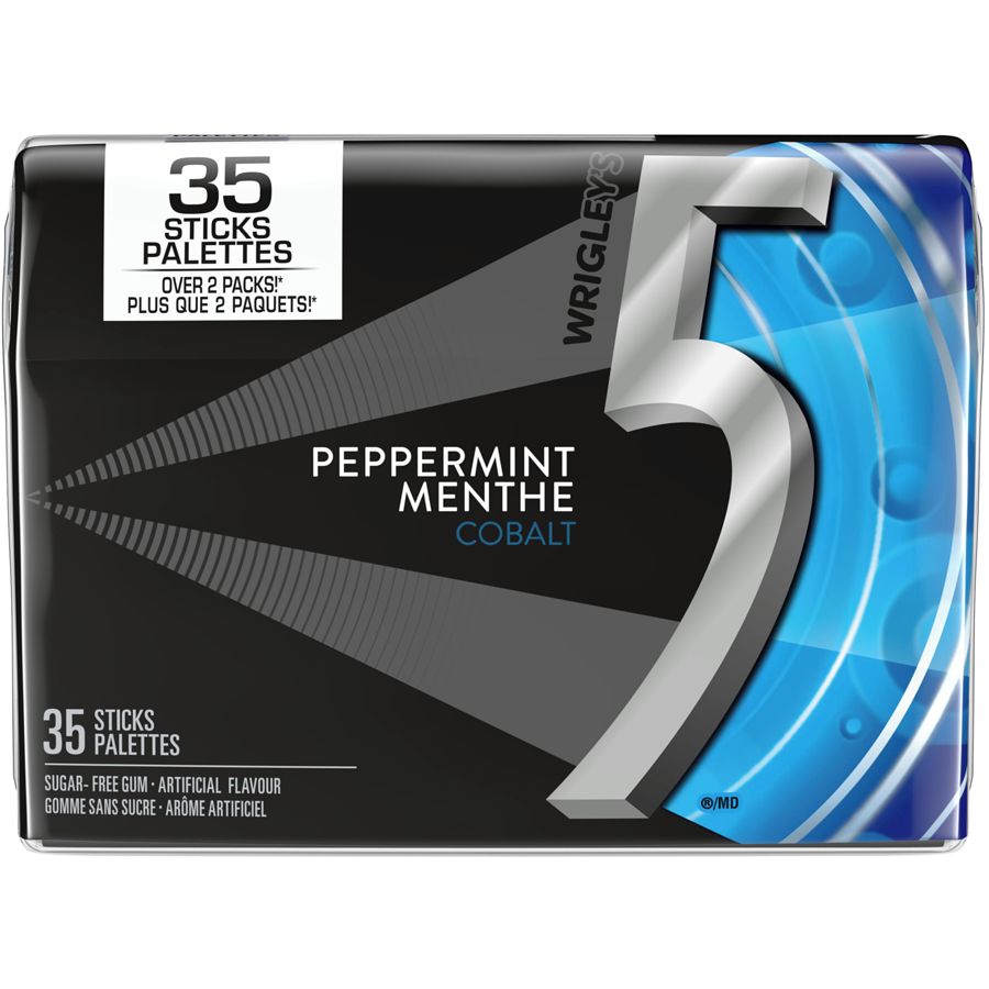 5 Gum Peppermint 35 pieces