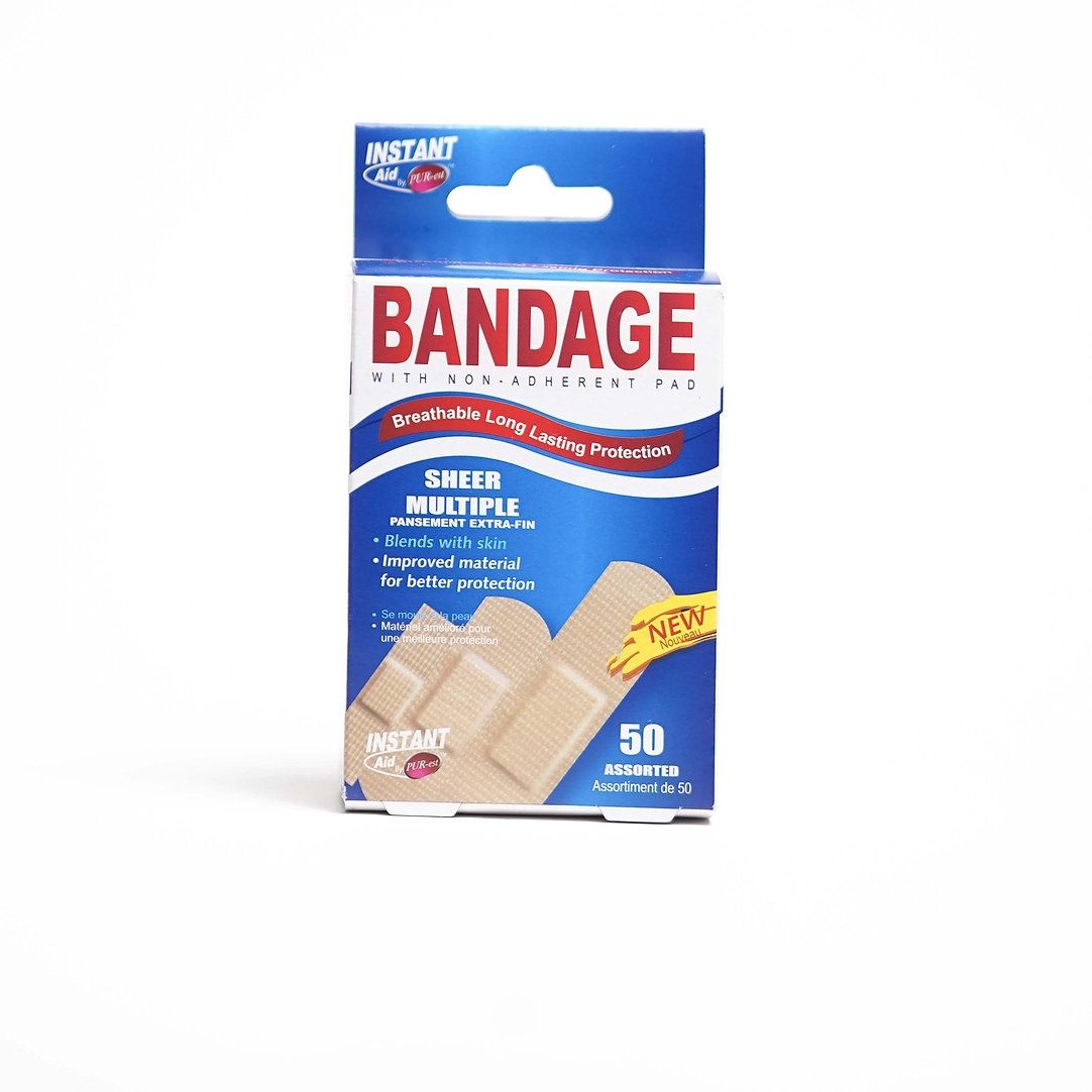 Sheer Multiple Bandage 50/Pk