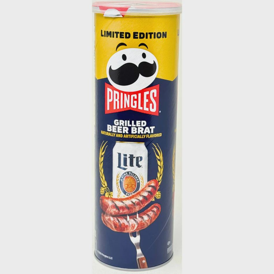 Pringles Grilled Beer Brat 158g