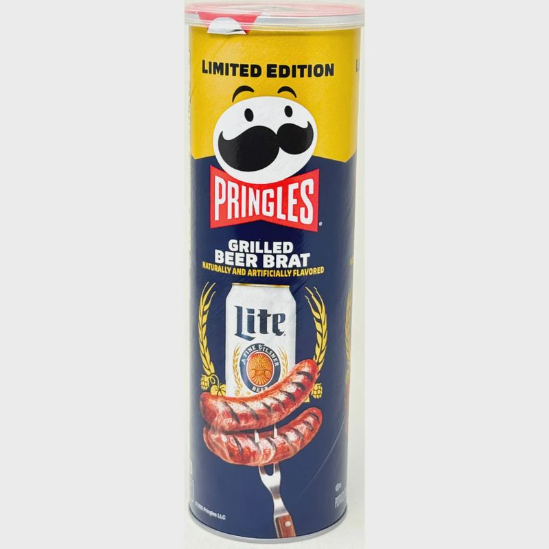 Pringles Grilled Beer Brat 158g