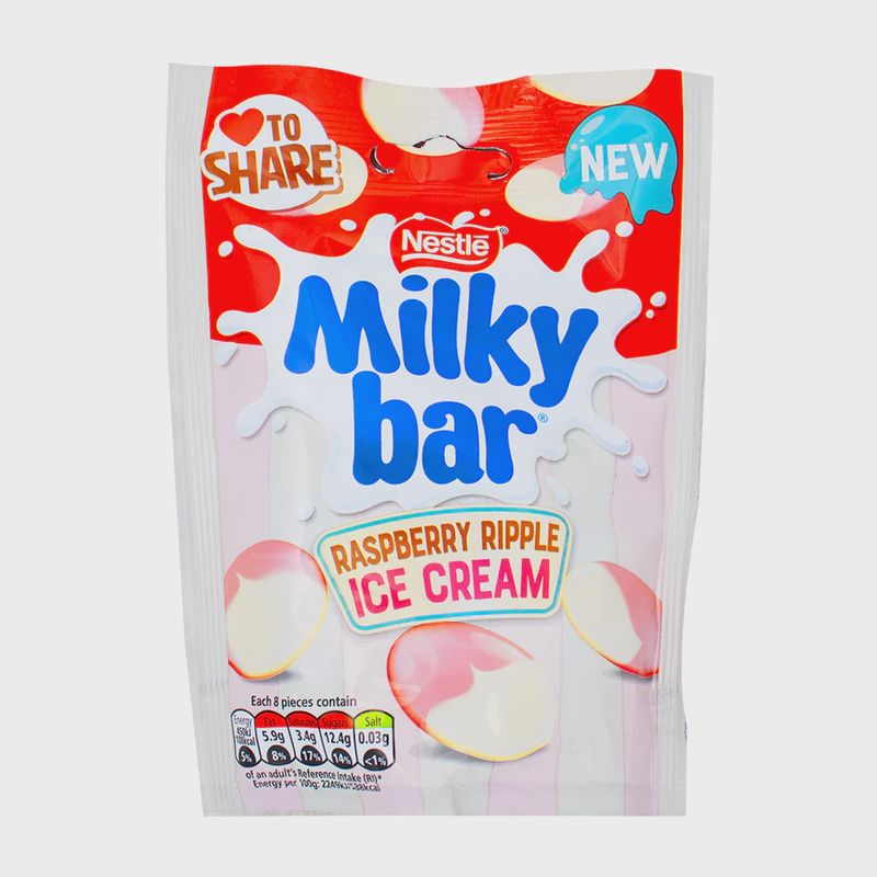 Milky Bar Raspberry Ripple 86g (Uk)