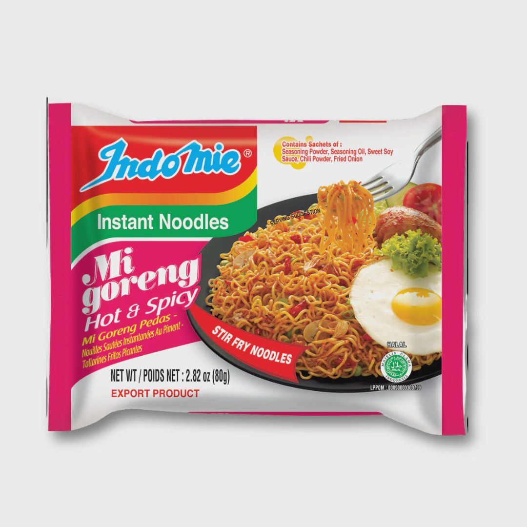 Indomie Hot &amp; Spicy Mi Goreng