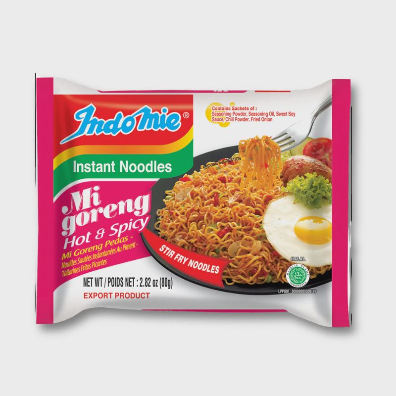 Indomie Hot &amp; Spicy Mi Goreng