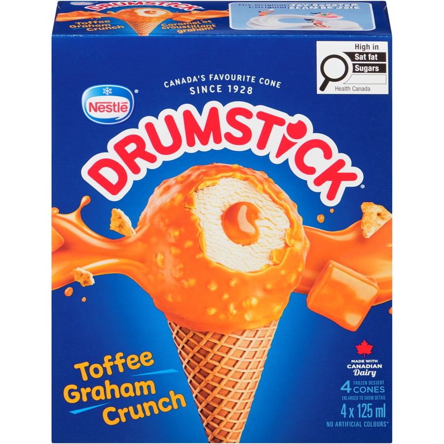 Drumstick Toffee Graham Crunch