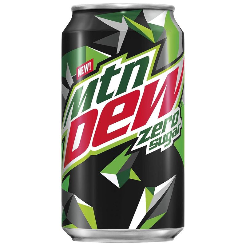 Mtn Dew Zero Sugar Soft Drink 355ML