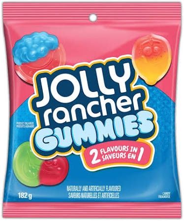 JOLLY RANCHER Gummies 2-in-1 Original, Gummy Candy