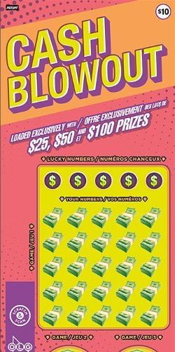 CASH BLOWOUT -10.00