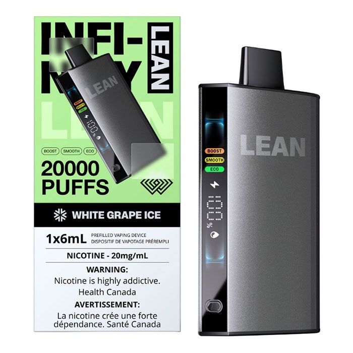 Infinity Lean 20K, FLAVOURS: White Grape Ice