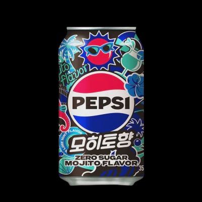 Pepsi Mojito Zero Cans 355Ml (Korea)