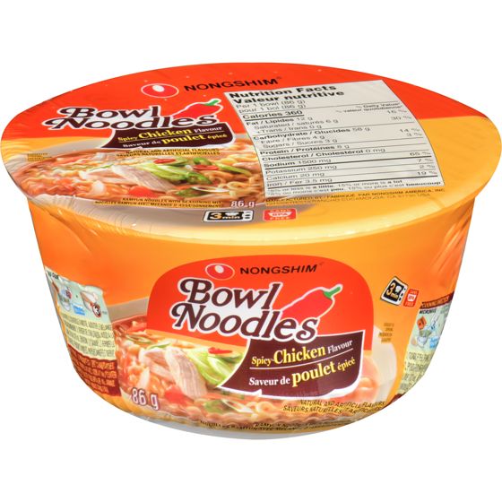 Nongshim Bowl Spicy Chicken
